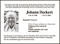 Johann Deckert