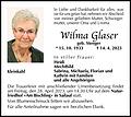 Wilma Glaser