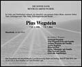 Pius Wegstein