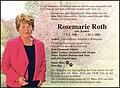 Rosemarie Roth