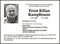 Ernst Kilian Kampfmann