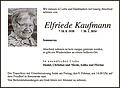 Elfriede Kaufmann