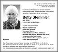 Betty Stemmler