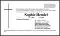 Sophie Hendel