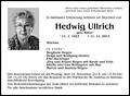 Hedwig Ullrich