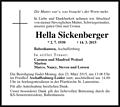 Hella Sickenberger