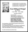 Hildegard Weigel