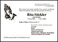 Rita Stickler