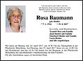 Rosa Baumann