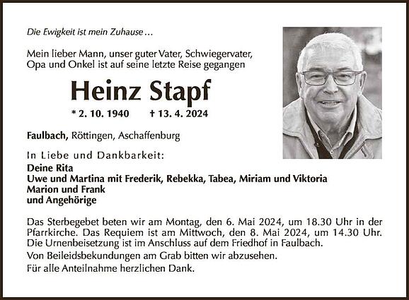 Heinz Stapf