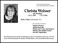Christa Weisser