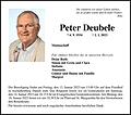 Peter Deubele