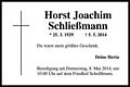 Horst Joachim Schließmann