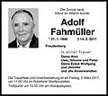 Adolf Fahmüller