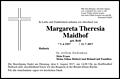 Margareta Theresia Maidhof