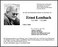 Ernst Lembach