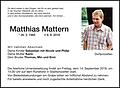 Matthias Mattern