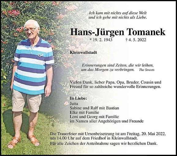 Hans-Jürgen Tomanek