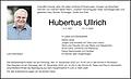 Hubertus Ullrich