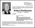 Robert Bachmann