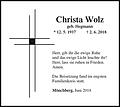Christa Wolz