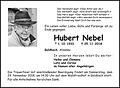 Hubert Nebel