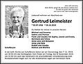 Gertrud Leimeister