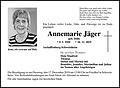 Annemarie Jäger