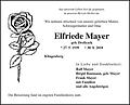 Elfriede Mayer