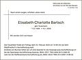 Elisabeth Charlotte Bartsch