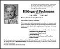 Hildegard Bachmann