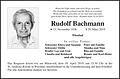 Rudolf Bachmann
