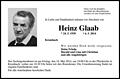 Heinz Glaab