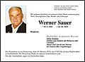 Werner Sauer