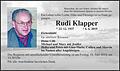 Rudi Klapper