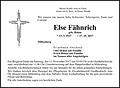 Else Fähnrich