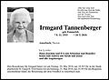 Irmgard Tannenberger