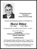 Horst Ritter