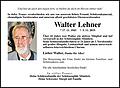 Walter Lehner