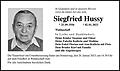 Siegfried Hussy