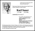 Karl Sauer