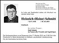 Heinrich (Heinz) Schmitt