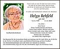Helga Rehfeld