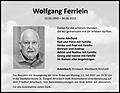 Wolfgang Ferrlein