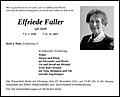 Elfriede Faller