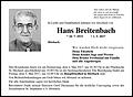 Hans Breitenbach