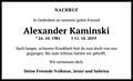 Alexander Kaminski