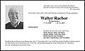 Walter Rachor