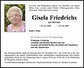 Gisela Friedrichs