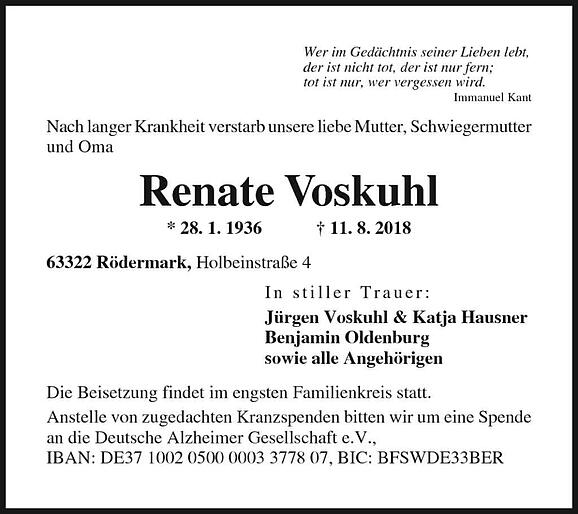 Renate Voskuhl